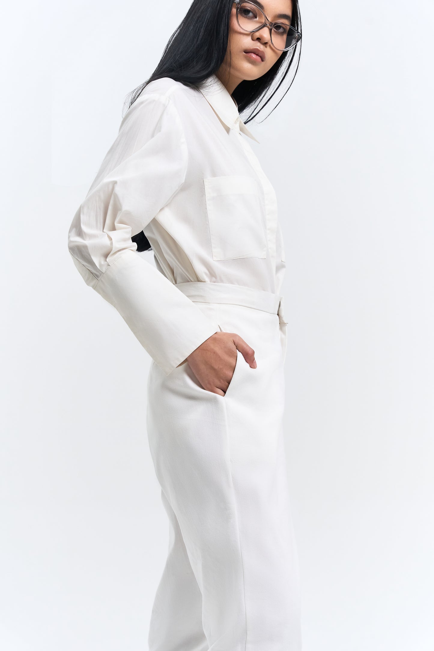 Lila Chinos